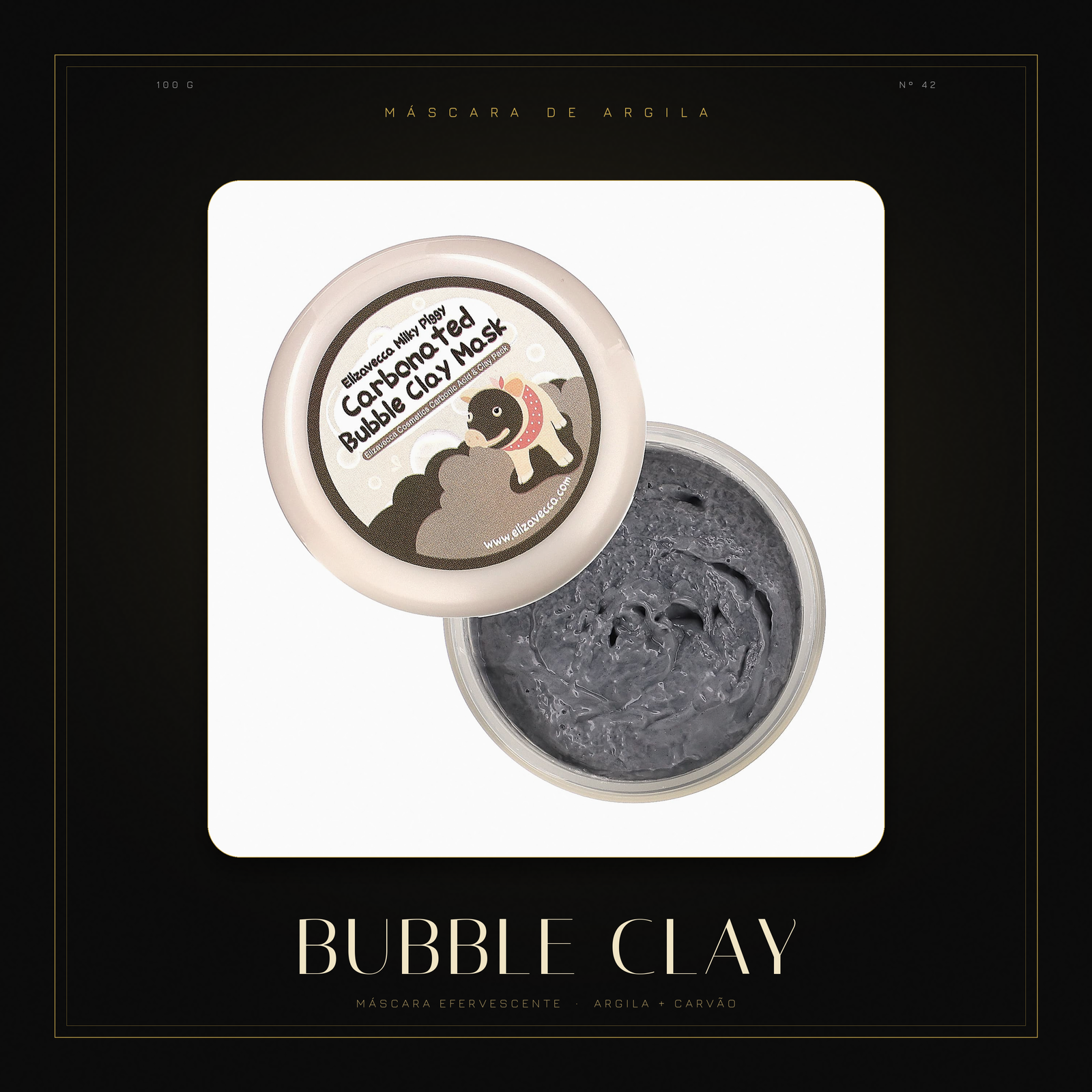 Elizavecca Milky Piggy Carbonated Bubble Clay Mask
