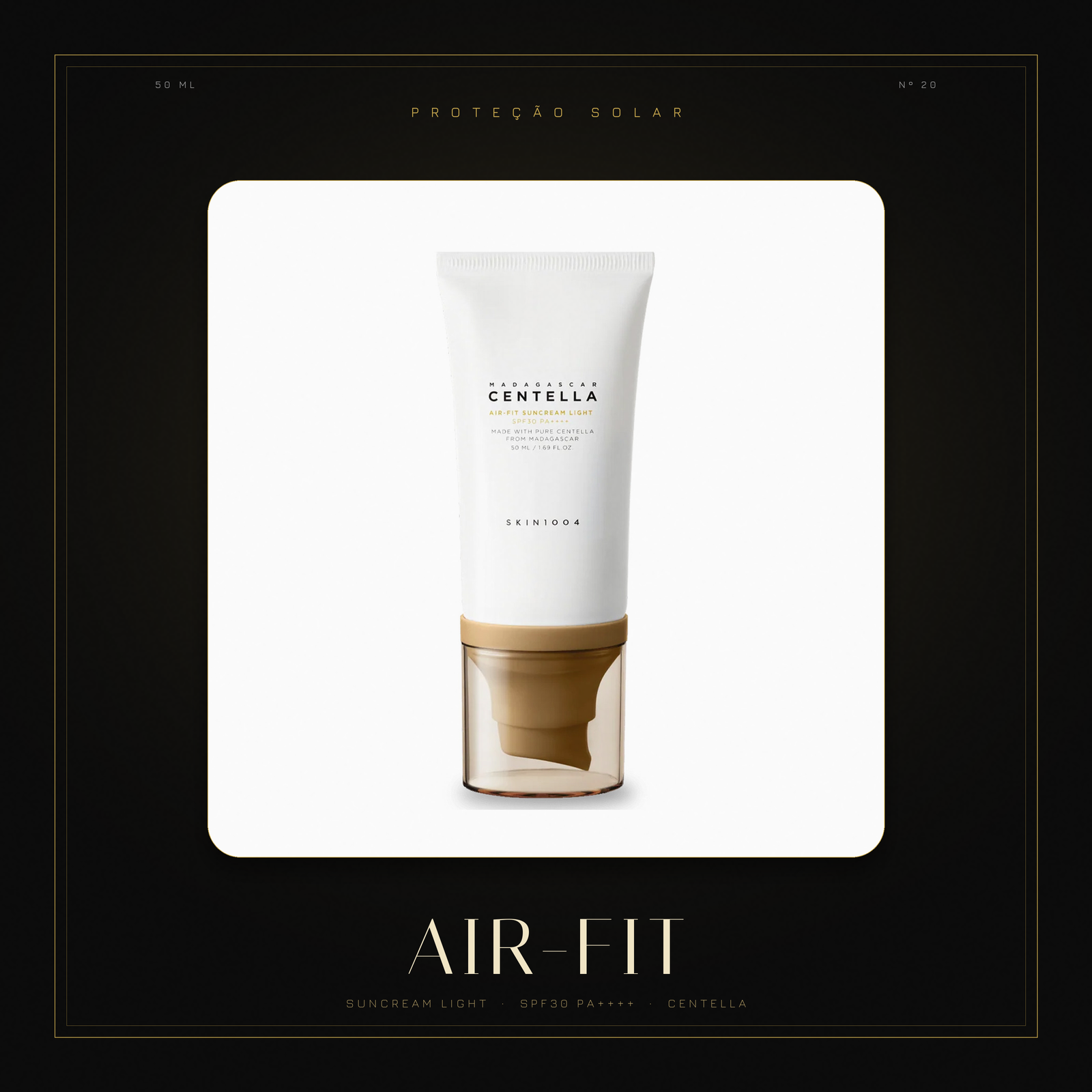 SKIN1004 Madagascar Centella Air-Fit Suncream Light SPF30