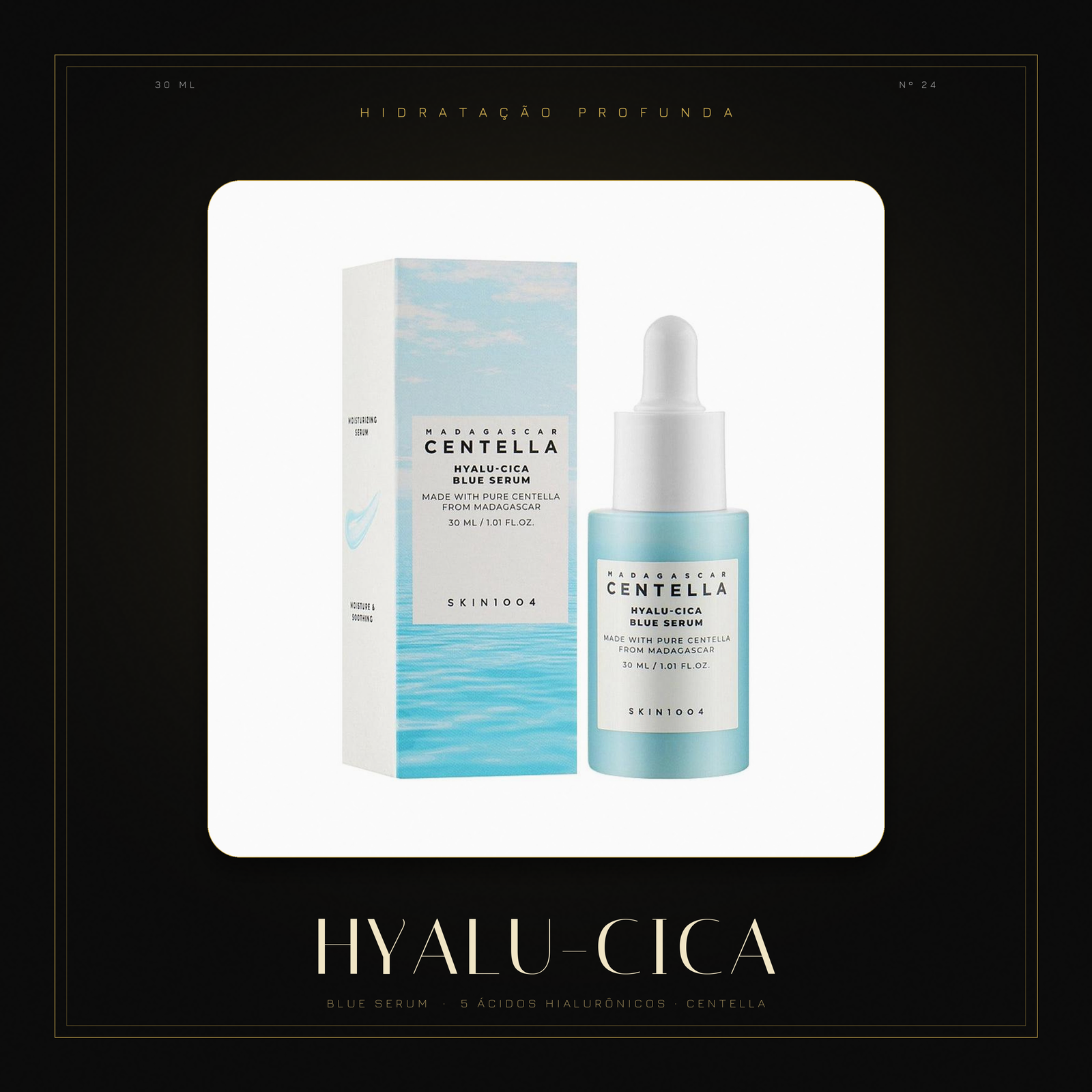 SKIN1004 Madagascar Centella Hyalu-Cica Blue Serum